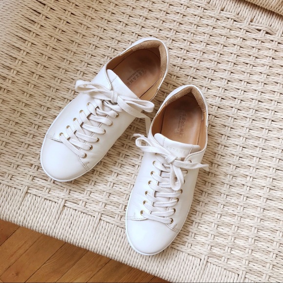 madewell white leather sneakers
